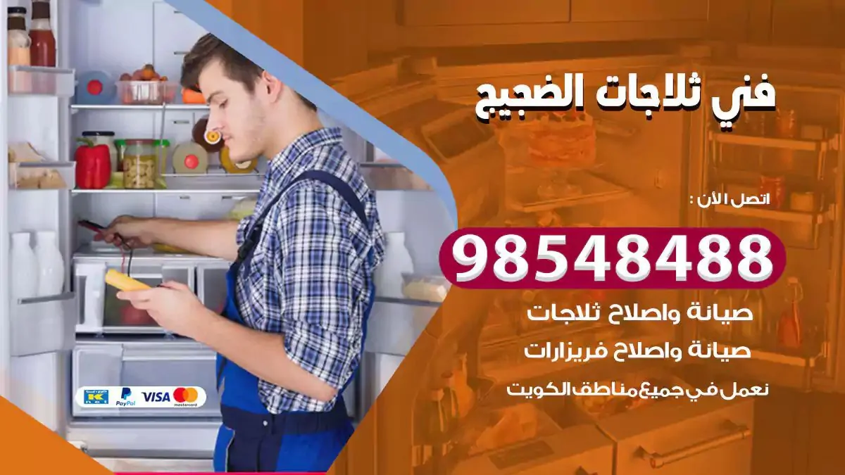 فني تصليح ثلاجة الضجيج